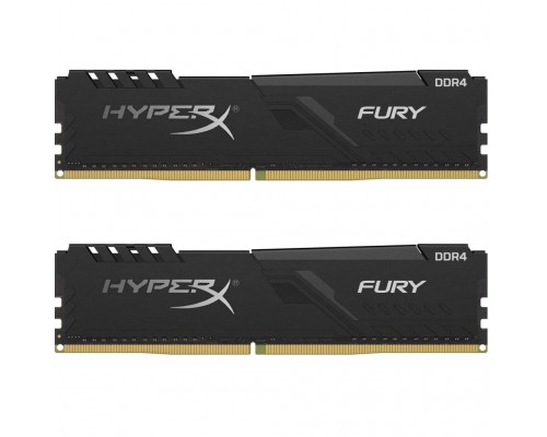 Модуль пам'яті для комп'ютера DDR4 32GB (2x16GB) 2400 MHz HyperX FURY Black Kingston (HX424C15FB3K2/32)