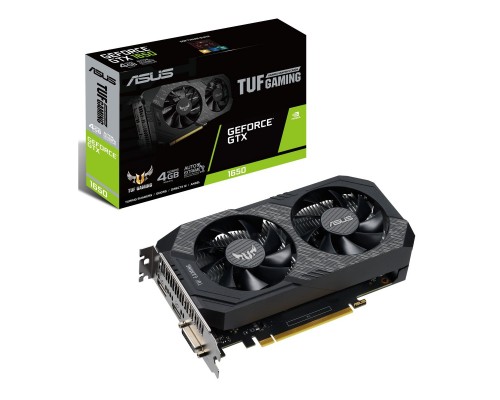 Видеокарта ASUS GeForce GTX1650 4096Mb TUF OC D6 GAMING (TUF-GTX1650-O4GD6-GAMING)