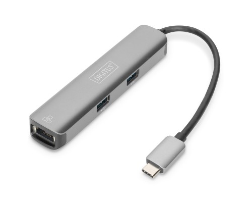 Концентратор Digitus USB-C 5 Port (DA-70892)