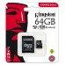 Карта пам'яті Kingston 64GB microSDXC class 10 UHS-I Canvas Select (SDCS/64GB)