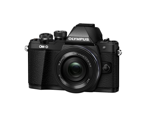 Цифровий фотоапарат Olympus E-M10 mark II Pancake Zoom 14-42 Kit black/black (V207052BE000)