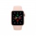 Смарт-годинник Apple Watch Series 5 GPS, 44mm Gold Aluminium Case with Pink Sand (MWVE2UL/A)