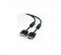 Кабель мультимедийный VGA M/F 1.8m Cablexpert (CC-PPVGAX-6B)