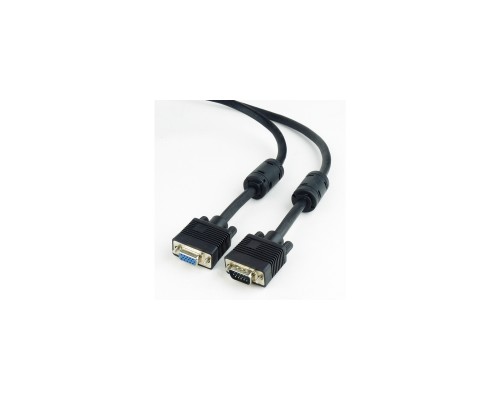 Кабель мультимедійний VGA M/F 1.8m Cablexpert (CC-PPVGAX-6B)