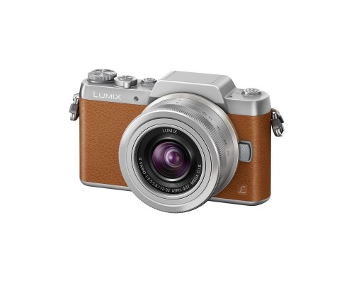 Цифровий фотоапарат Panasonic DMC-GF7 Kit 12-32mm Brown (DMC-GF7KEE-T)
