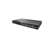 Комутатор мережевий Cisco SF350-24P-K9-EU