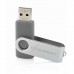 USB флеш накопичувач eXceleram 8GB P1 Series Silver/Gray USB 2.0 (EXP1U2SIG08)