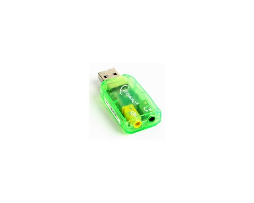 Перехідник USB2.0-Audio Gembird (SC-USB-01)