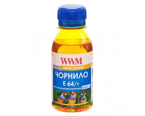 Чорнило WWM EPSON L110/L210/L355 100g Yellow (E64/Y-2)