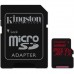 Карта пам'яті Kingston 128GB microSDXC class 10 UHS-I U3 (SDCR/128GB)