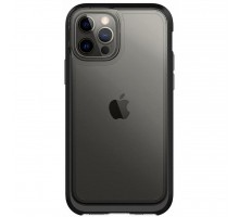 Чохол до моб. телефона Spigen iPhone 12 / 12 Pro Neo Hybrid, Crystal Black (ACS01706)