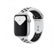 Смарт-часы Apple Watch Nike Series 5 GPS, 40mm Silver Aluminium Case with Pur (MX3R2GK/A)