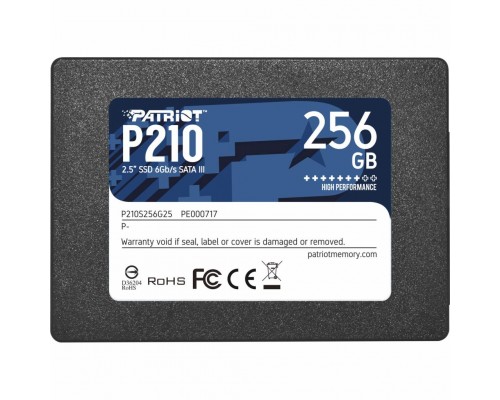 Накопитель SSD 2.5" 256GB Patriot (P210S256G25)