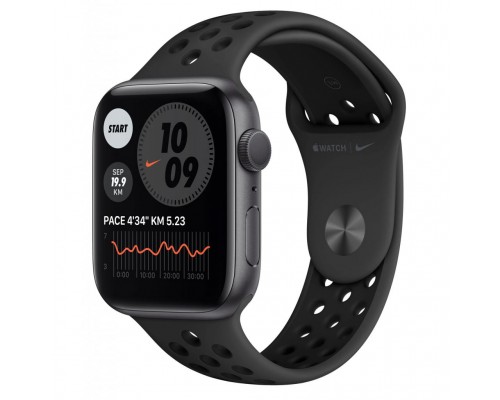 Смарт-годинник Apple Watch Nike Series 6 GPS 44mm Space Gray Aluminium Case with (MG173UL/A)