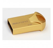 USB флеш накопитель Mibrand 4GB Hawk Gold USB 2.0 (MI2.0/HA4M1G)