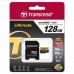 Карта пам'яті Transcend 128GB microSDXC UHSI U3 MLC (R95,W60MB/S) (TS128GUSDU3M)