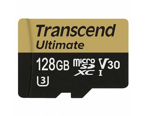 Карта пам'яті Transcend 128GB microSDXC UHSI U3 MLC (R95,W60MB/S) (TS128GUSDU3M)