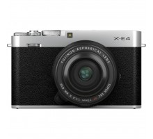 Цифровий фотоапарат Fujifilm X-E4 Body Silver+XF 27 mm Kit (16673938)