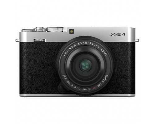 Цифровий фотоапарат Fujifilm X-E4 Body Silver+XF 27 mm Kit (16673938)
