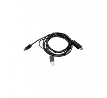 Кабель мультимедійний HDMI to microUSB (11 pin) + USB, 1.8m, (MHL) PowerPlant (CA910861)