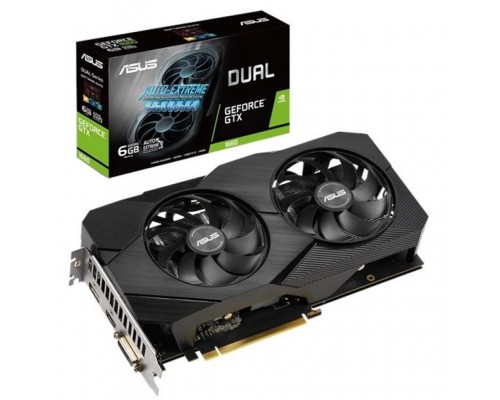 Видеокарта ASUS GeForce GTX1660 6144Mb DUAL OC EVO (DUAL-GTX1660-6G-EVO)