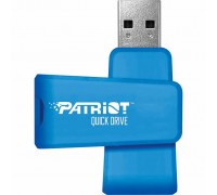 USB флеш накопичувач Patriot 64GB Color Quick Drive Blue USB 3.1 (PSF64GQDBL3USB)