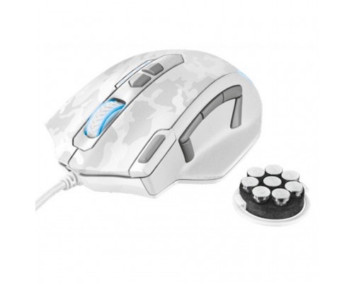Мишка Trust GXT 155W Gaming Mouse - white camouflage (20852)