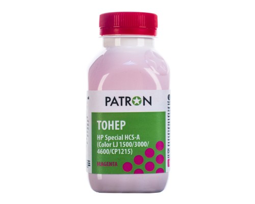 Тонер HP CLJ 1500/3000/4600/CP1215) MAGENTA 100г Patron (HCS-A-M-100)