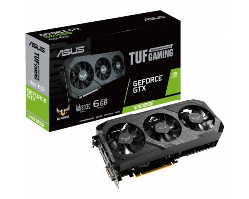 Видеокарта ASUS GeForce GTX1660 SUPER 6144Mb TUF3 Advanced GAMING (TUF3-GTX1660S-A6G-GAMING)