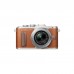 Цифровий фотоапарат Olympus E-PL8 14-42 mm Pancake Zoom Kit brown/silver (V205082NE000)