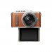 Цифровий фотоапарат Olympus E-PL8 14-42 mm Pancake Zoom Kit brown/silver (V205082NE000)