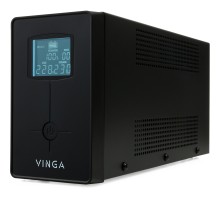 Пристрій безперебійного живлення Vinga LCD 600VA metal case with USB (VPC-600MU)