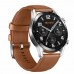 Смарт-годинник Huawei Watch GT 2 46mm Classic Silver BROWN шкіра (Latona-B19V) (55024470)