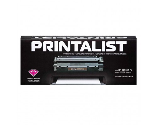 Картридж Printalist HP CLJ CP2025/CM2320, CC533A Magenta (HP-CC533A-PL)