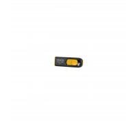 USB флеш накопитель ADATA 16Gb UV128 black-yellow USB 3.0 (AUV128-16G-RBY)