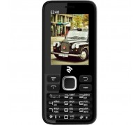 Мобільний телефон 2E E240 Dual Sim Black (708744071132)