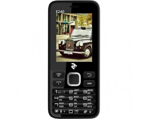 Мобильный телефон 2E E240 Dual Sim Black (708744071132)
