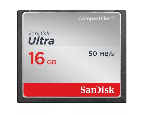 Карта пам'яті SanDisk 16Gb Compact Flash Ultra (SDCFHS-016G-G46)