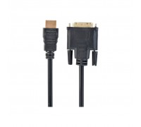 Кабель мультимедийный HDMI to DVI 1.0m Maxxter (V-HDMI-DVI-1M)