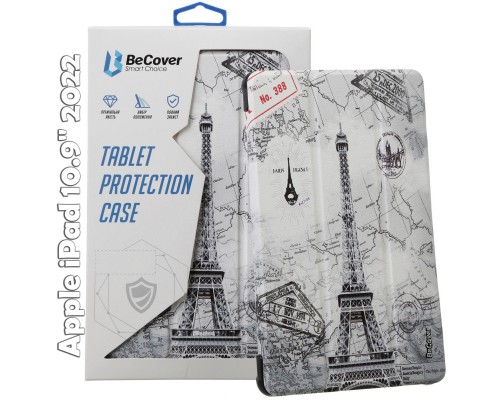 Чохол до планшета BeCover Smart Case Apple iPad 10.9" 2022 Paris (709197)