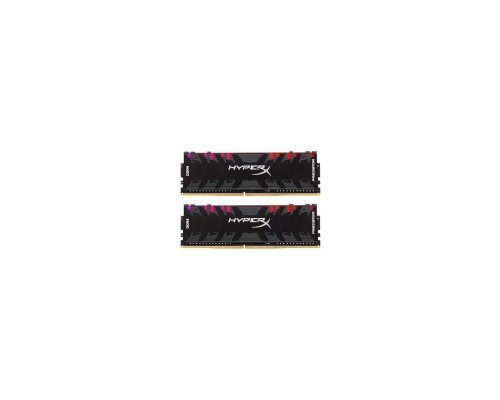 Модуль памяти для компьютера DDR4 16GB (2x8GB) 3200 MHz HyperX Predator RGB Kingston (HX432C16PB3AK2/16)