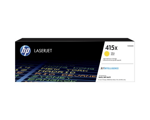 Картридж HP CLJ 415X Yellow (W2032X)