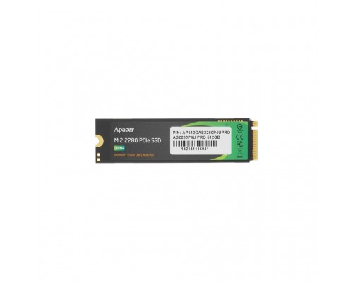 Накопичувач SSD M.2 2280 512GB Apacer (AP512GAS2280P4UPRO-1)