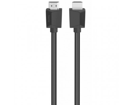 Кабель мультимедійний HDMI to HDMI 1.5m Black Ethernet 4K Hama (00205005)