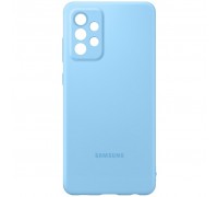 Чехол для моб. телефона Samsung SAMSUNG Galaxy A72/A725 Silicone Cover Blue (EF-PA725TLEGRU)