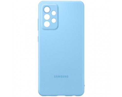 Чохол до мобільного телефона Samsung SAMSUNG Galaxy A72/A725 Silicone Cover Blue (EF-PA725TLEGRU)