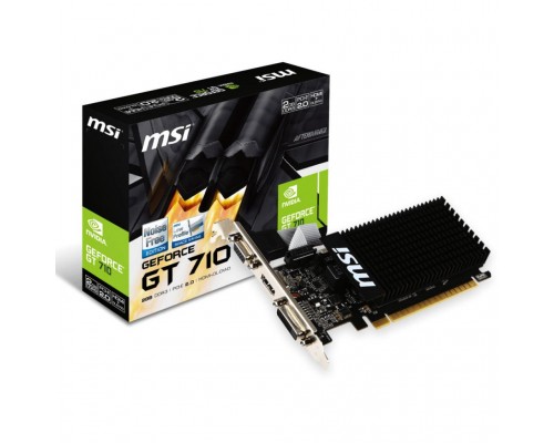 Відеокарта GeForce GT710 2048Mb MSI (GT 710 2GD3H LP)