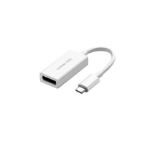 Перехідник USB-C to DisplayPort Adapter MM130 white Ugreen (40372)