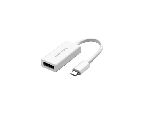 Перехідник USB-C to DisplayPort Adapter MM130 white Ugreen (40372)