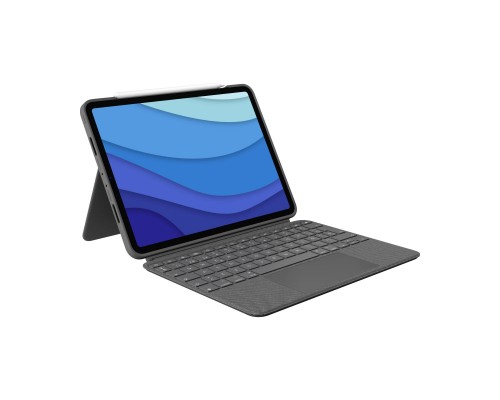 Чохол до планшета Logitech Combo Touch for iPad Pro 12.9-inch (5th generation) - GREY - UK (L920-010214)